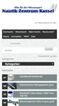 Mobile Screenshot of nautik-zentrum.de